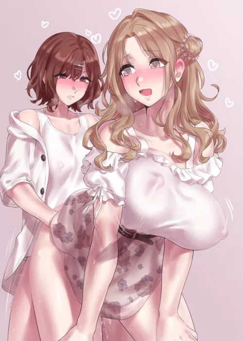 Senpai is too shy to do it from the front (mizuumi) [Idolmaster] by DoctorHeliolisk