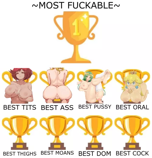 Smash Bros Best Thighs Award! Top Comment With One Character Wins [OTHER] by fuckable_femboy69