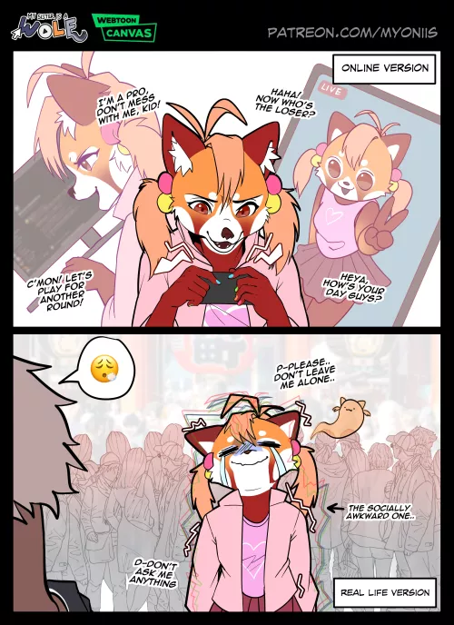 Socially awkward by myonnz