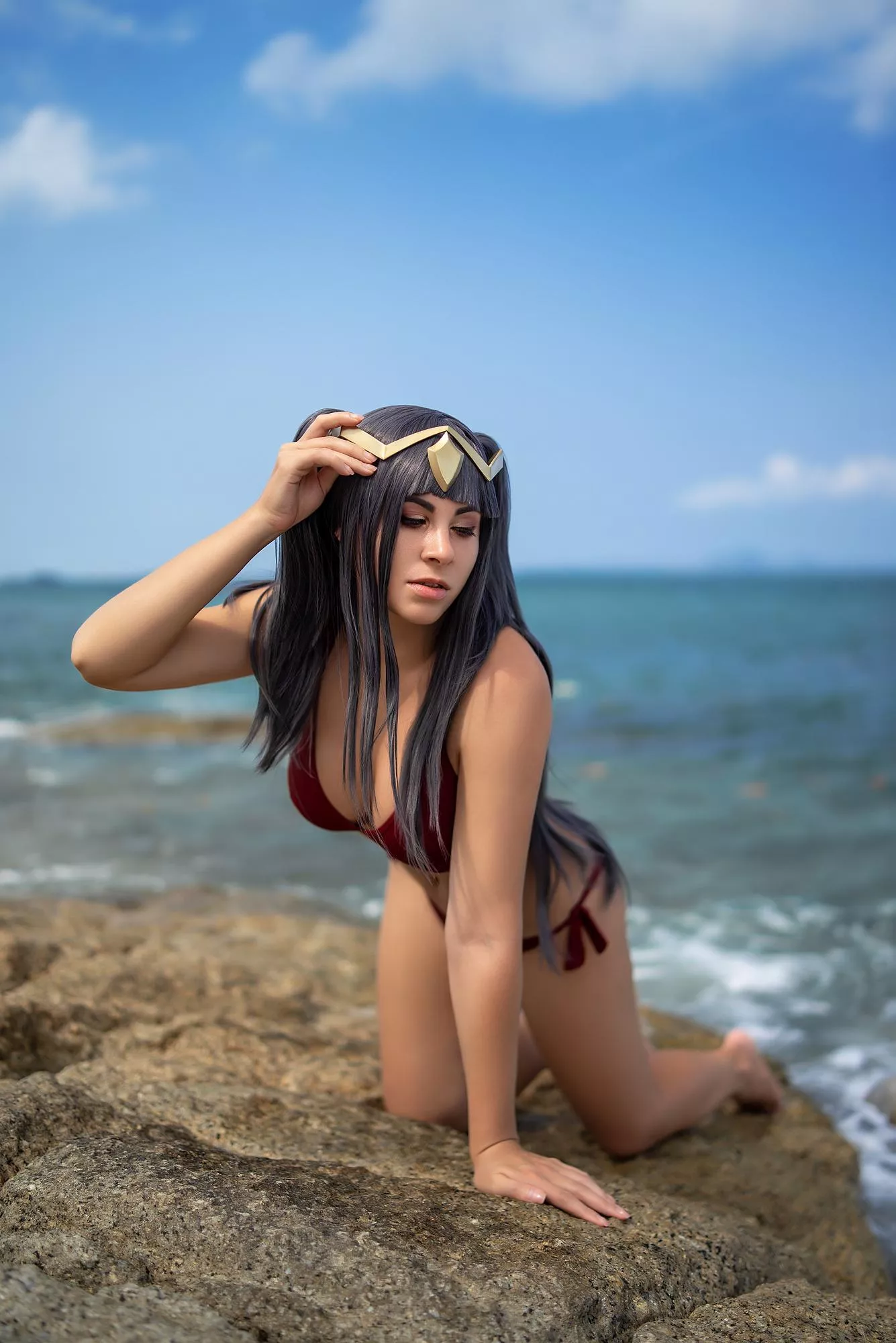 Tharja bikini from Fire Emblem by Yuna Kairi posted by AlexeyShtein