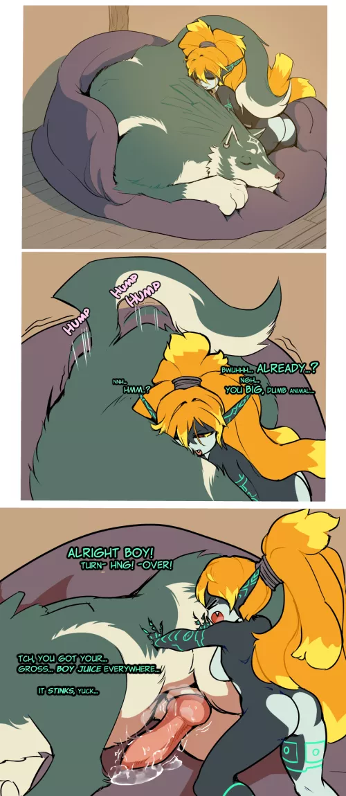 Wakey wakey, sleepyhead (morpskorp) by Mattebroilerius