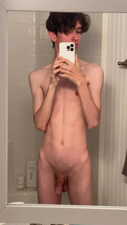 What if you walked in on me like this? 🙊 by IllustratorSweaty133