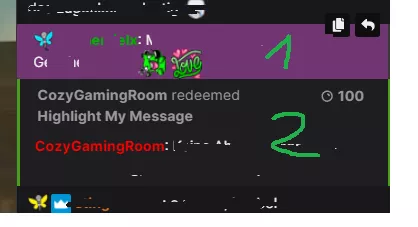 What is the difference between those 2 Highlighted msgs ? posted by DonnyBresko
