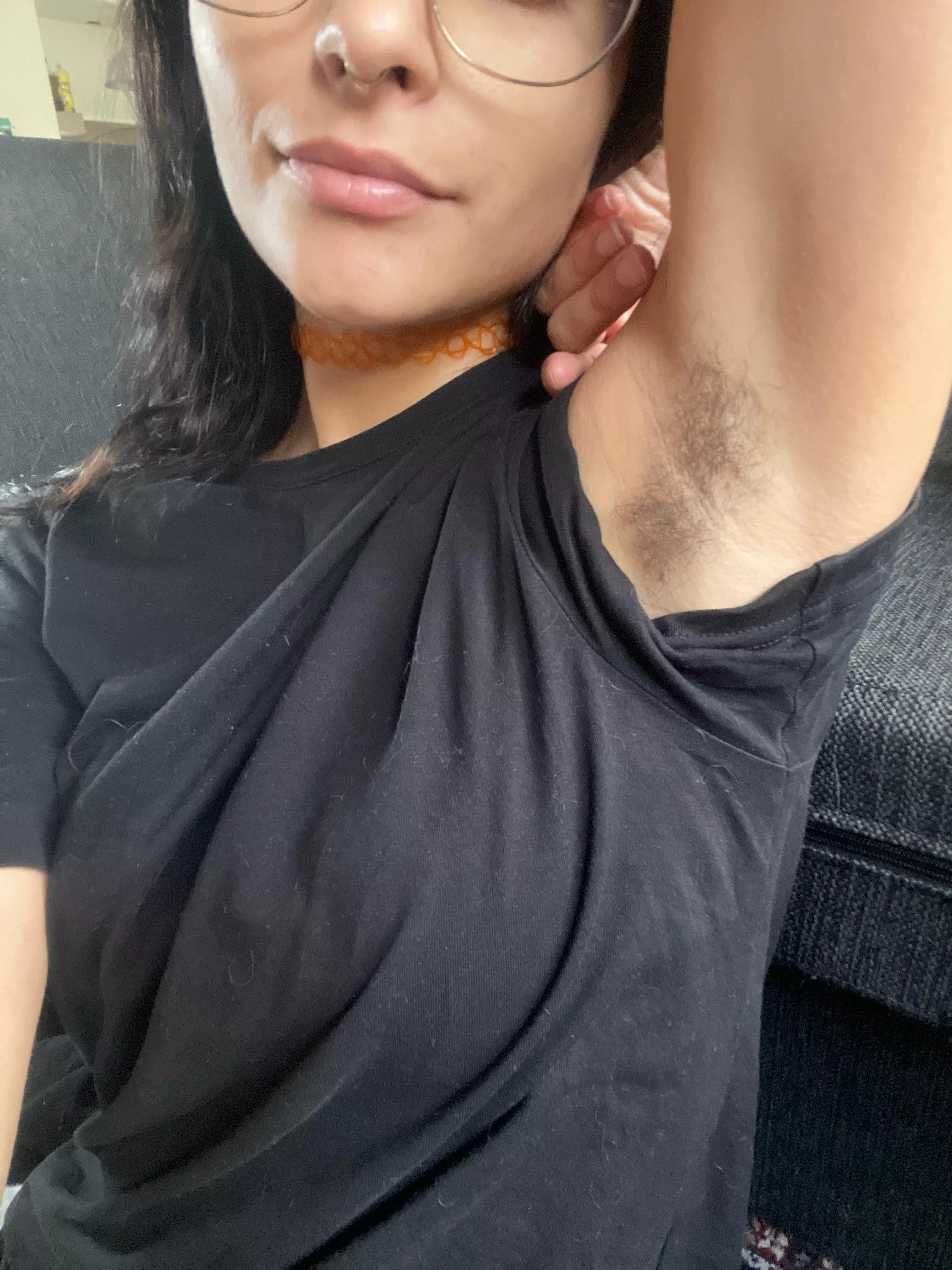 Would you eat these hairy and sexy armpits? posted by Moonligthh