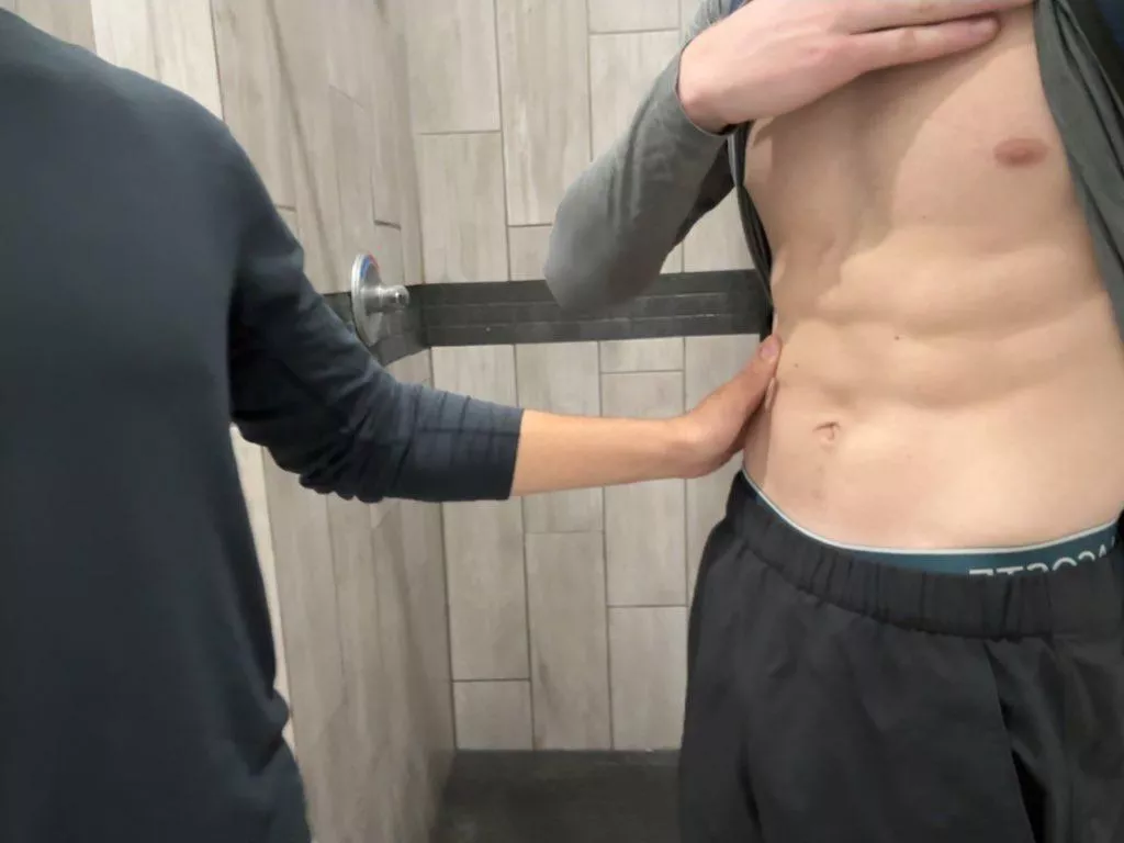 (19) just left the gym about to mess around with my str8 roommate @jackhills1002 posted by DataPsychological651