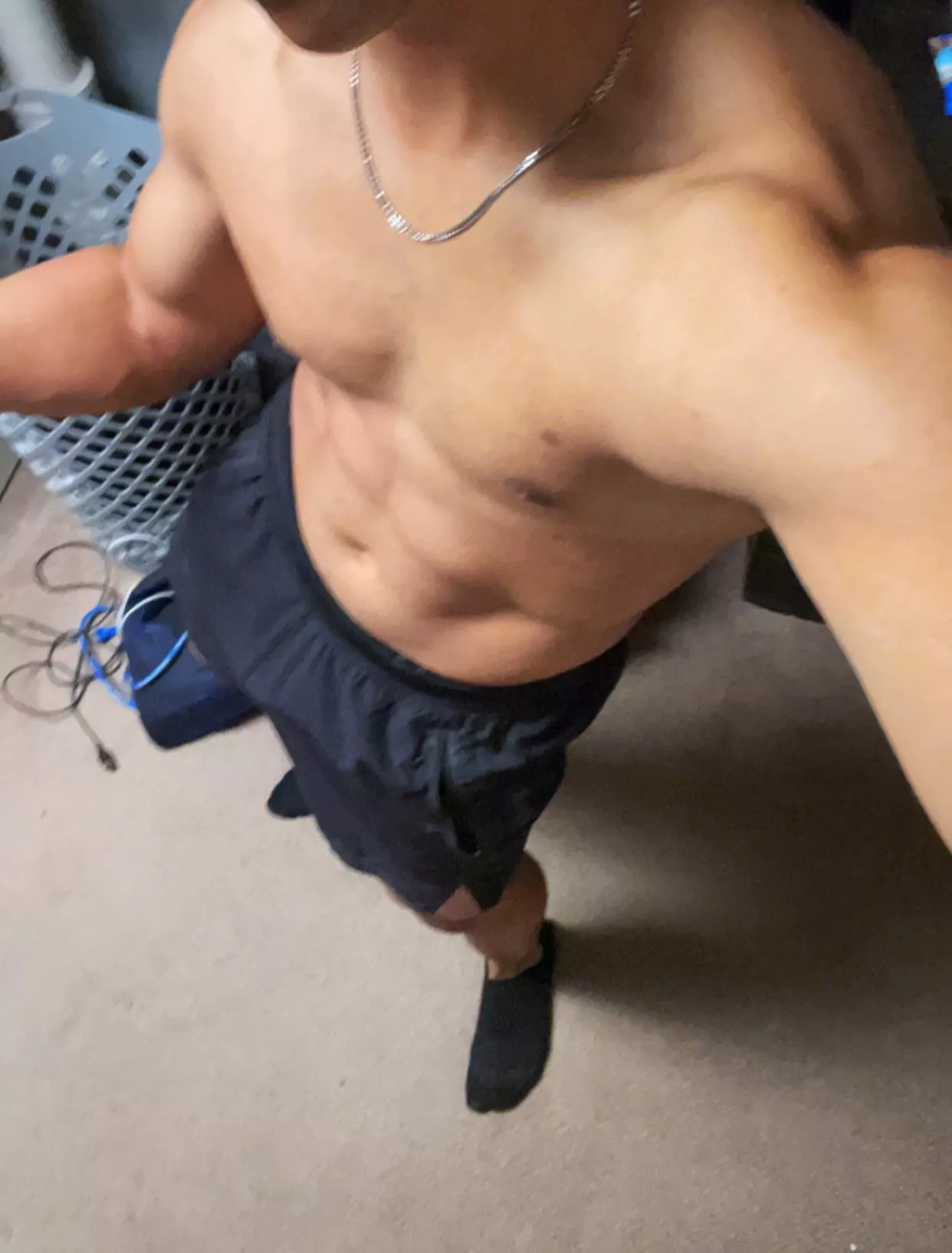 21 college gym guy looking for other fit guys that lift and have muscle. Be hot and be real. Sc: terk_lx posted by Mundane-Football-533