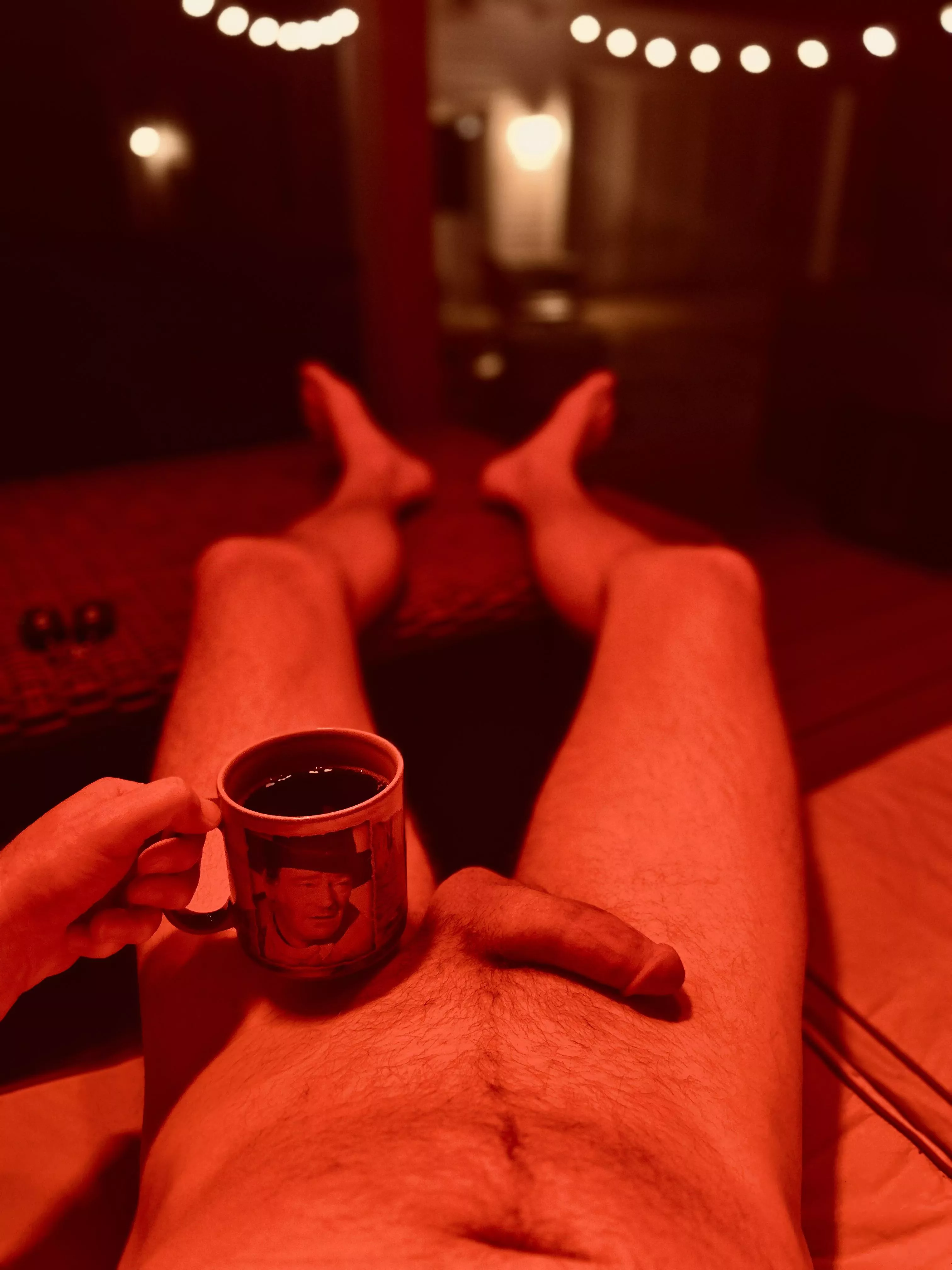 A cool morning with John under the heat lamps posted by mufasjg