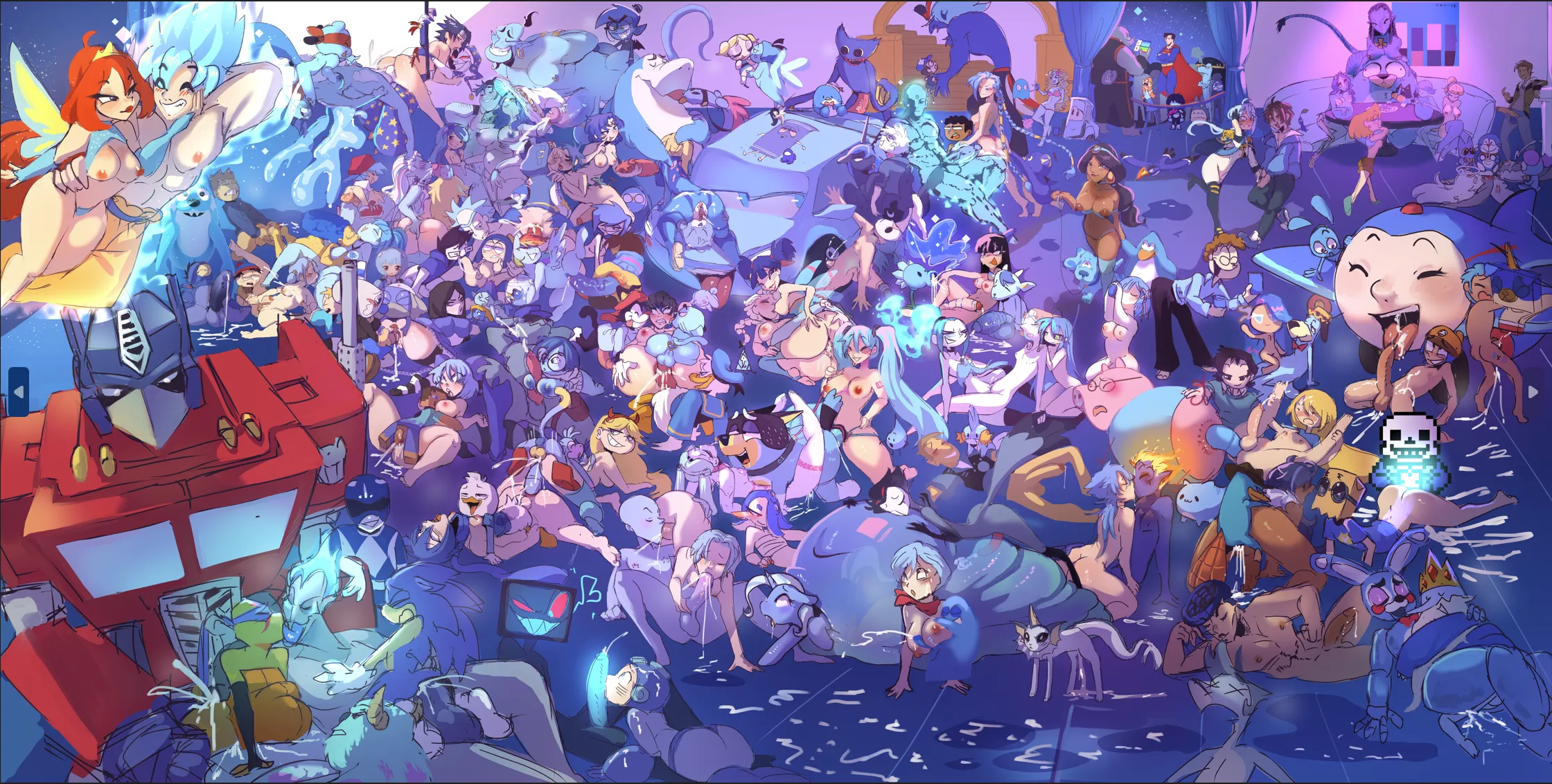 Blue bi orgy with everyone. posted by Alternative_Inside59