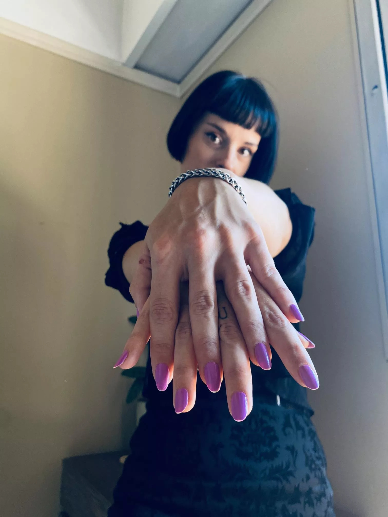 Do you like my natural nails?💦💖🥵 posted by pinupfex