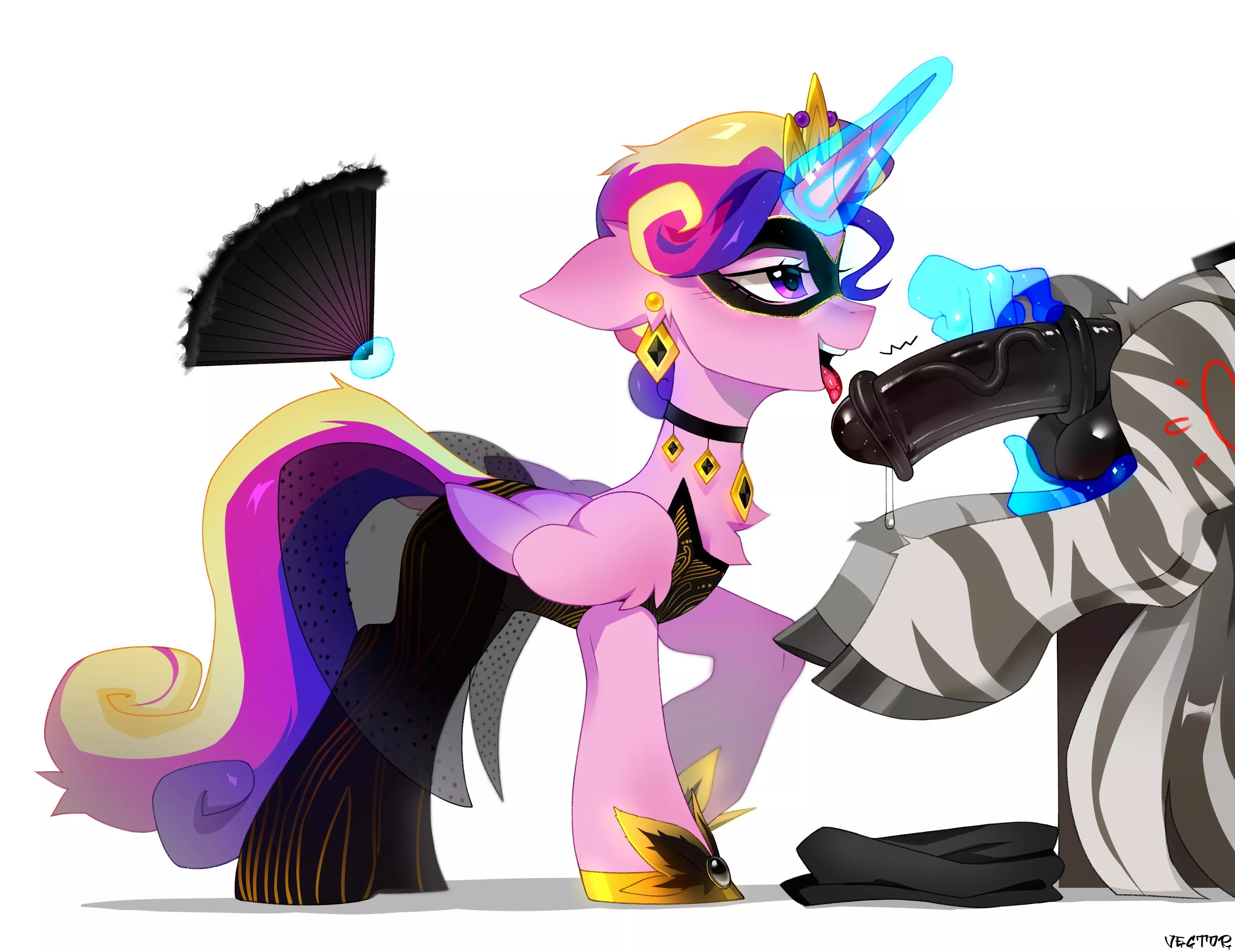 [F M] Princess of Love doing her thing! (Zlata Vector) posted by bnak456