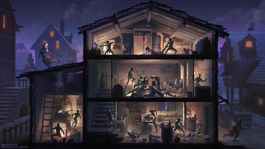 Goblin raid on local tavern [Sabu] by TiddieTartt