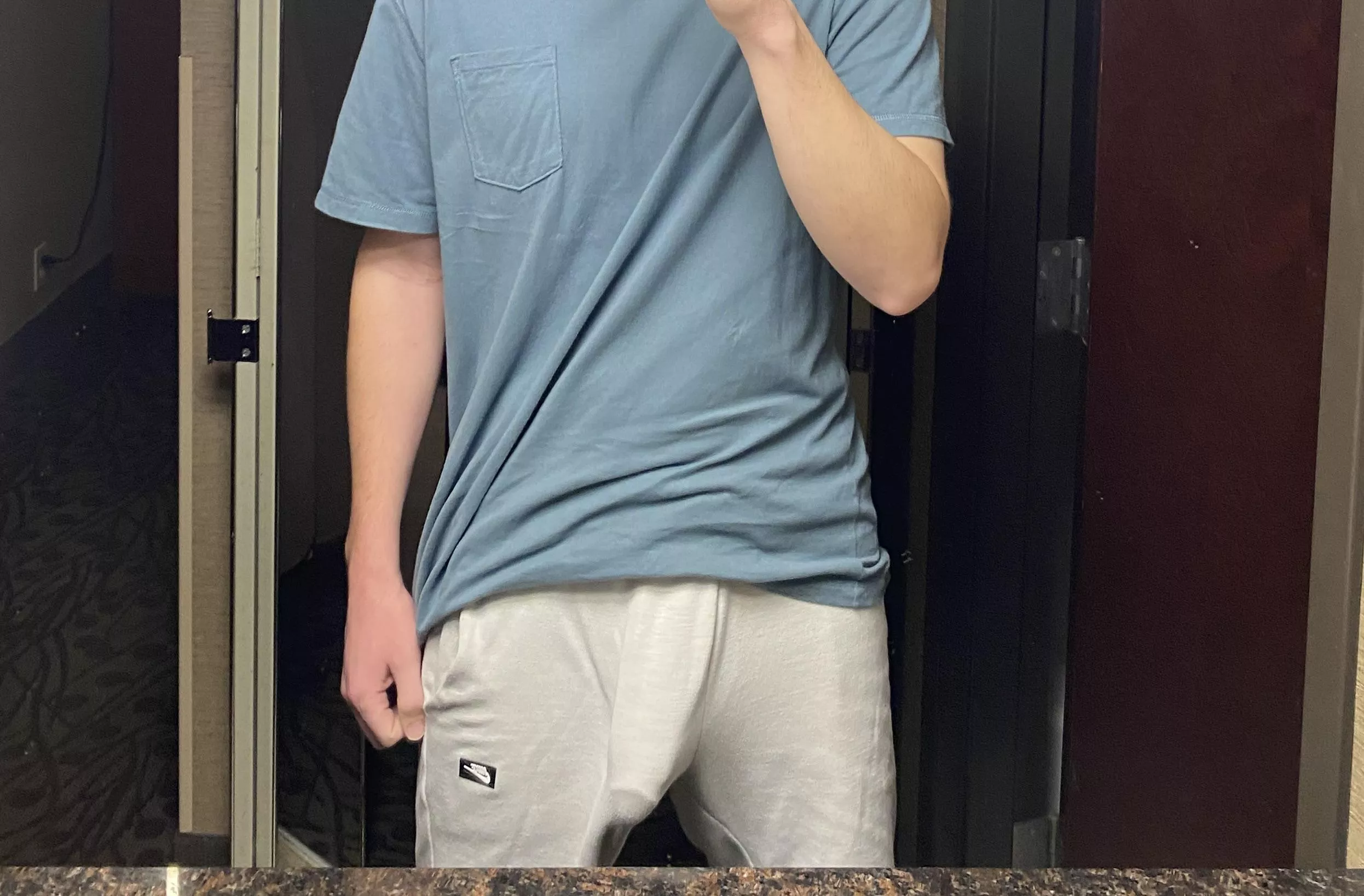 Grey sweats posted by tallhippy9