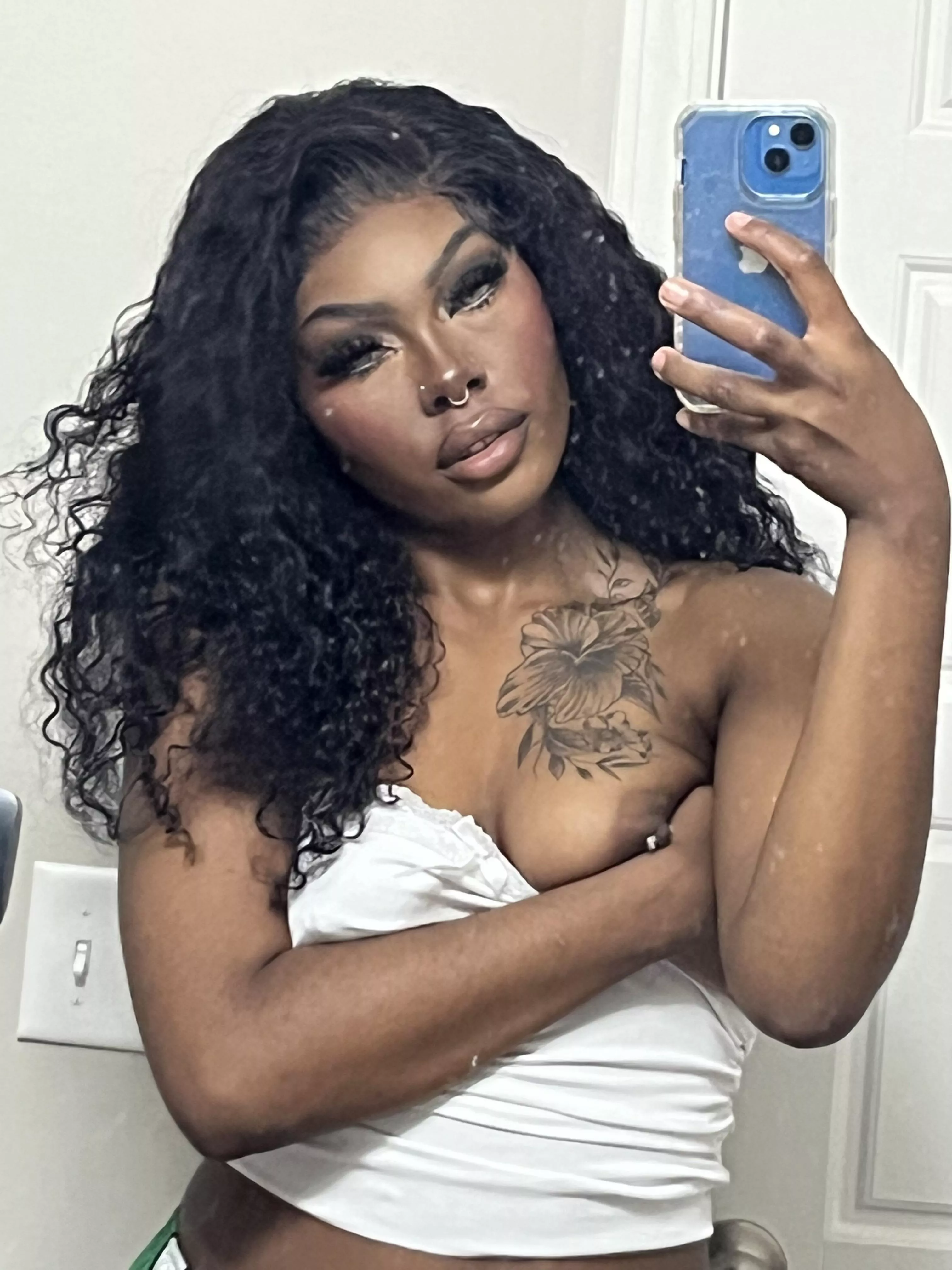 I love my eyelashes (my mirror is dirty srry) posted by Stormjones999