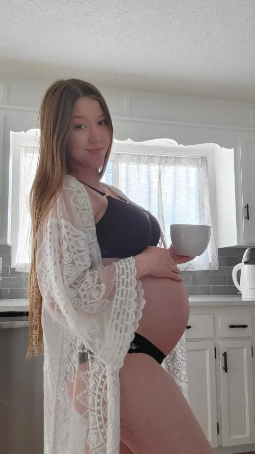 I made you some coffee, soon I'll be making you some milk too by jade_love_12345