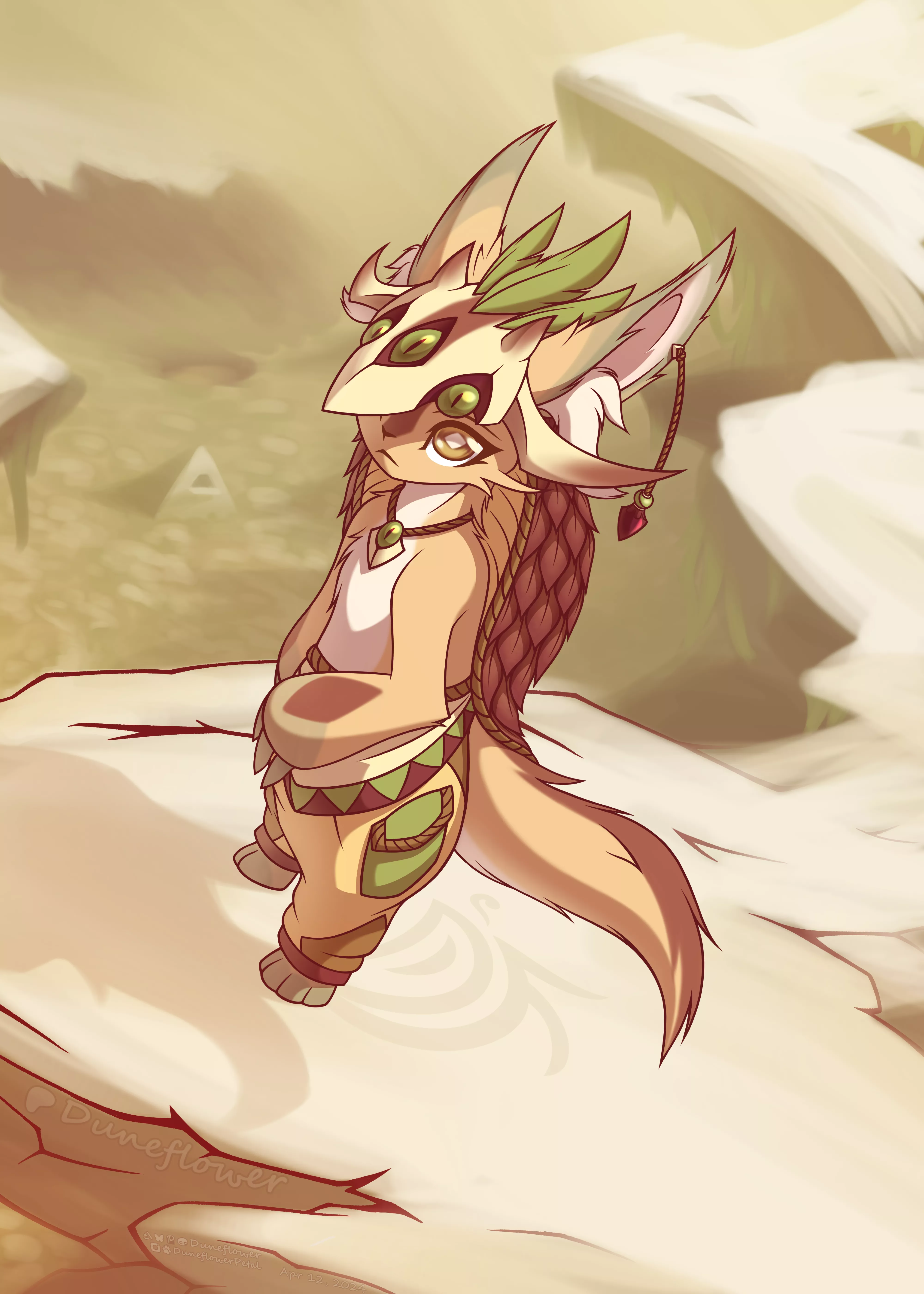 I rewatched Made in Abyss with a friend and got inspired posted by DuneflowerPetal