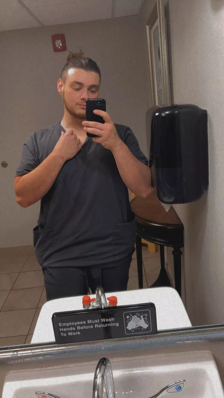 Just a work selfie  posted by Weak_Preparation_899