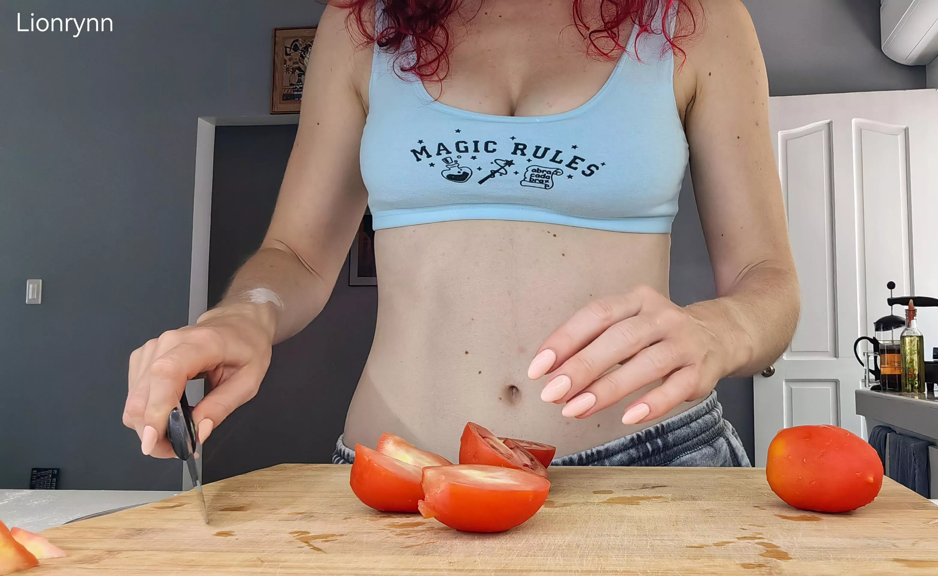 Just cooking ;)  posted by Lionrynn