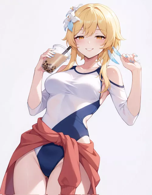 Lumine [Genshin Impact] by CheetahSperm18