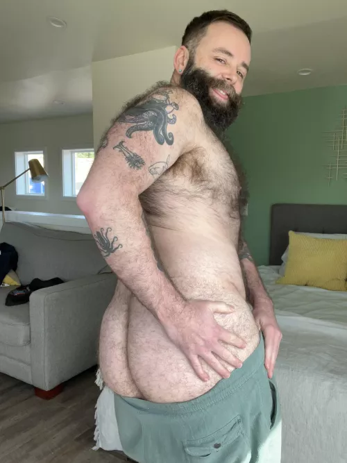 My back hair, armpit hair and chest hair all connect  by TeddyWilderXXX