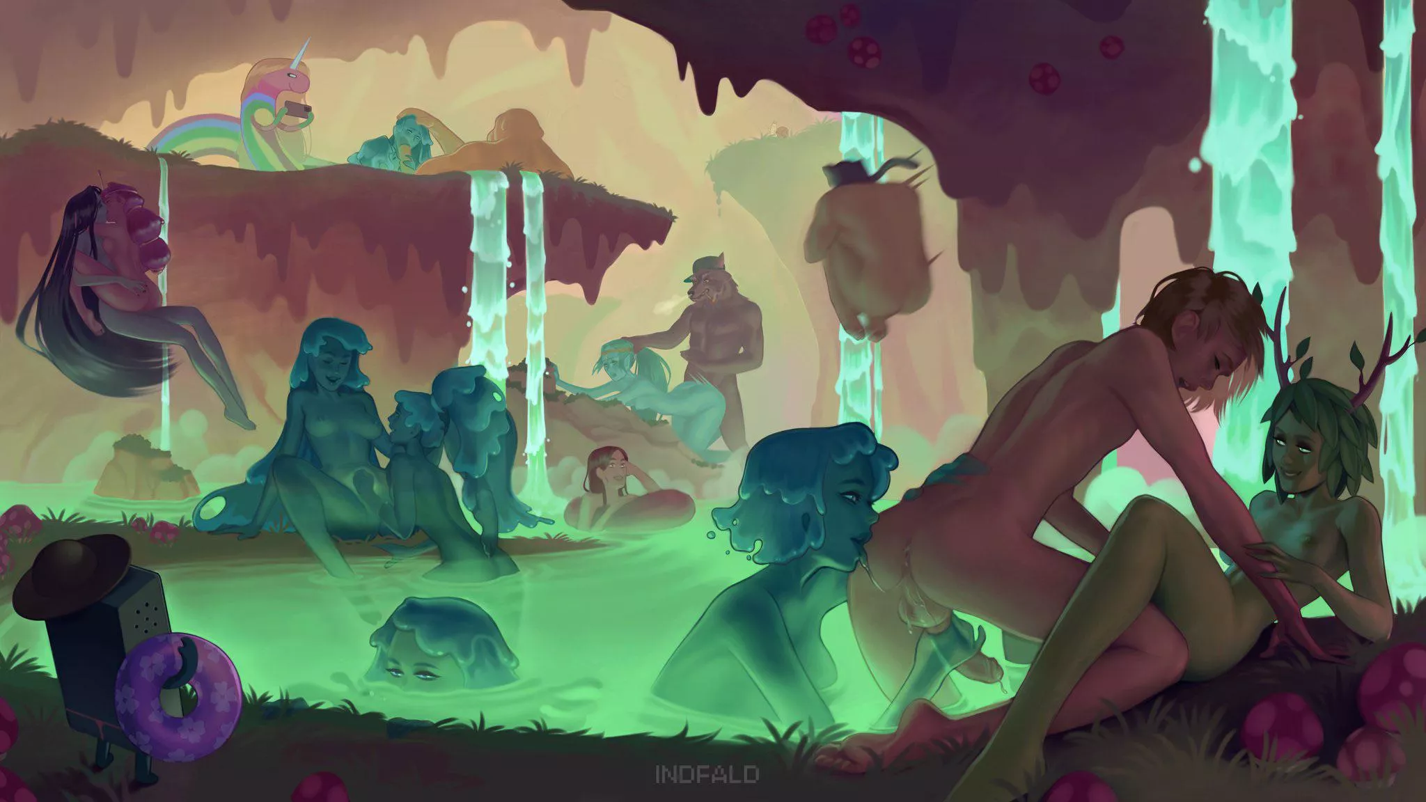 Orgy with the Water Nymphs (Indfald Legende) posted by IncubusXMegaMilk