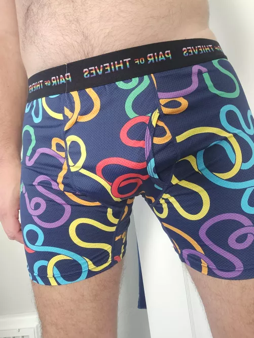 Pull them down. by Jasper0159