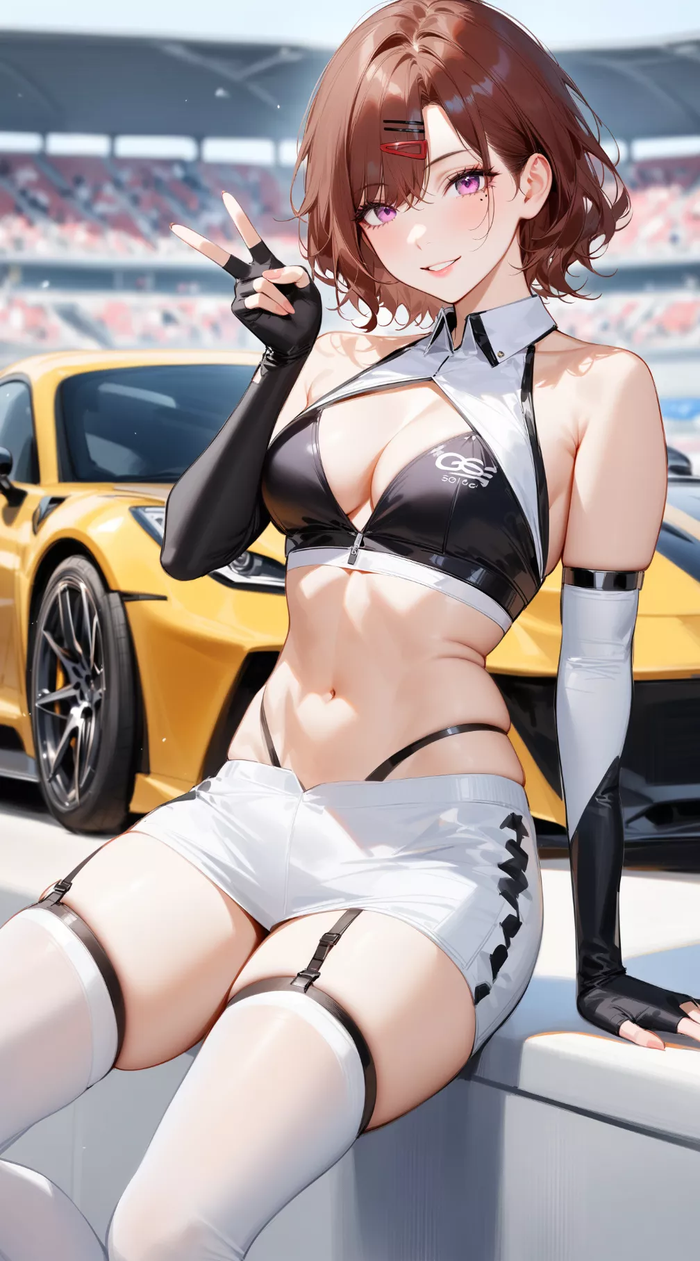 Race Queen Madoka [Idolmaster] posted by CheetahSperm18