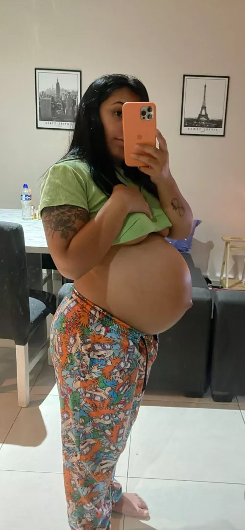 These tits grow just like the belly by Gilrl_latin56