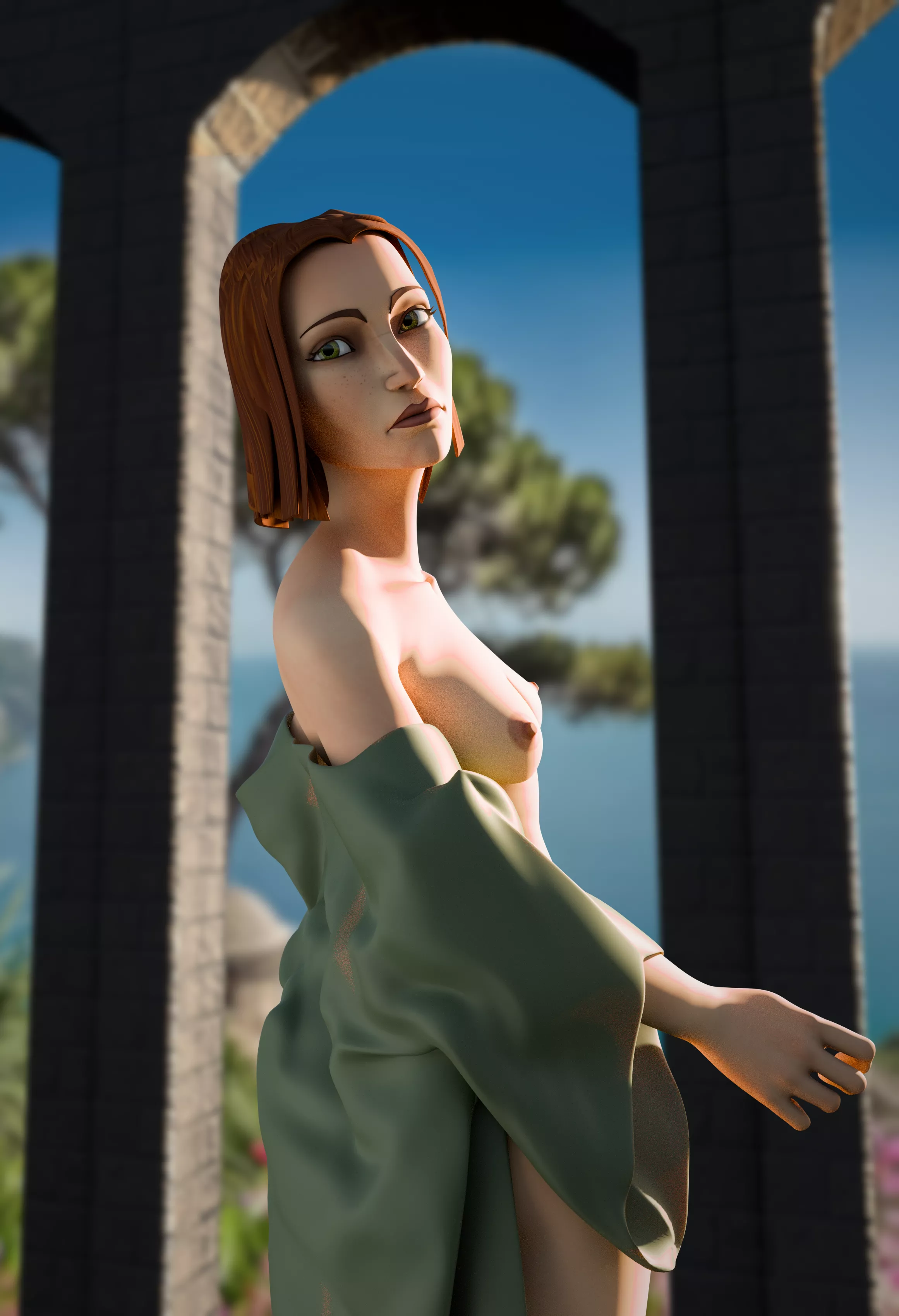 Waking one morning by the sea with Bo-Katan (LiamsGem) posted by liamsitagem