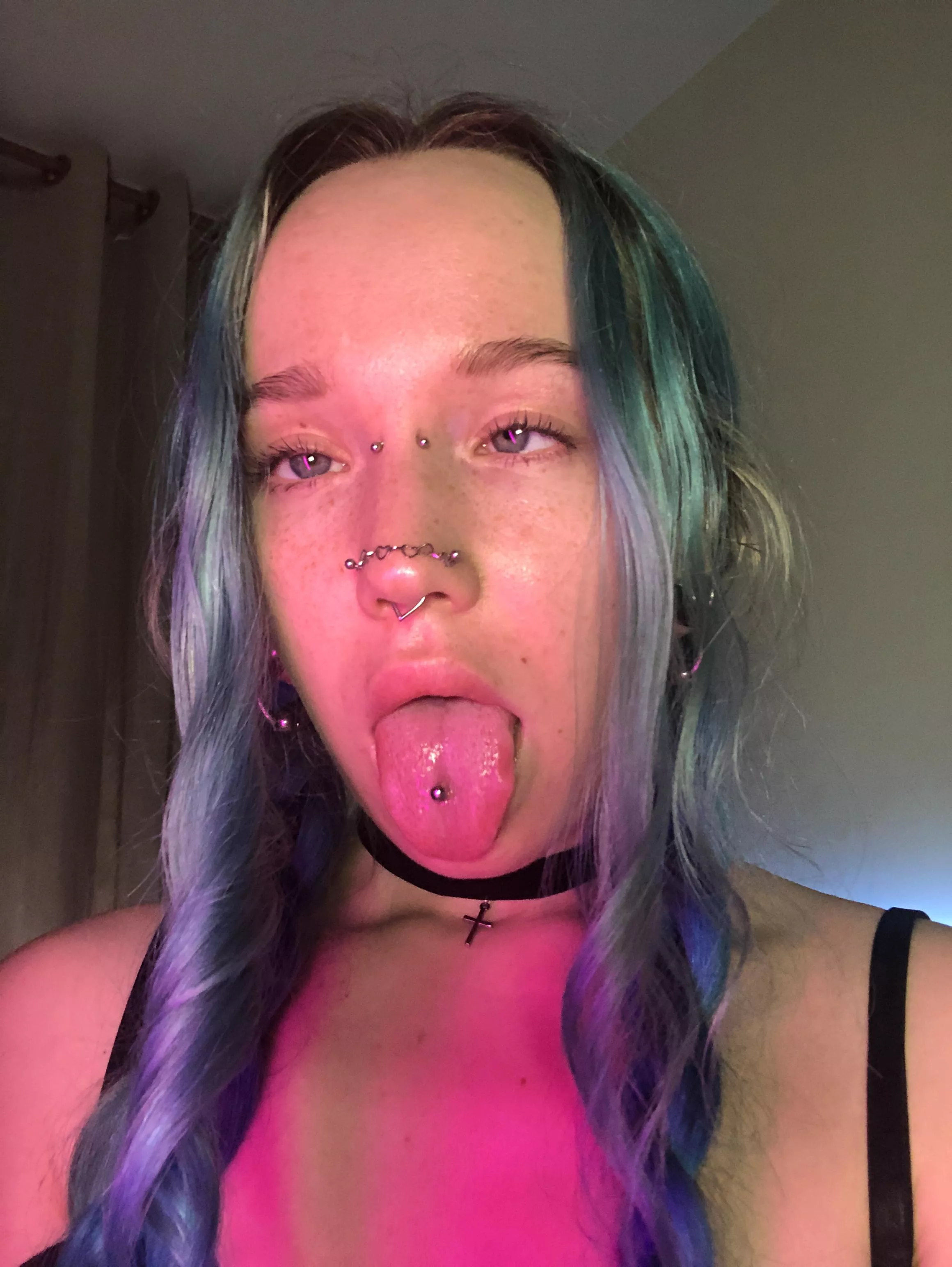 Would you pull out your dick if you saw my ahegao? posted by Scarletty62