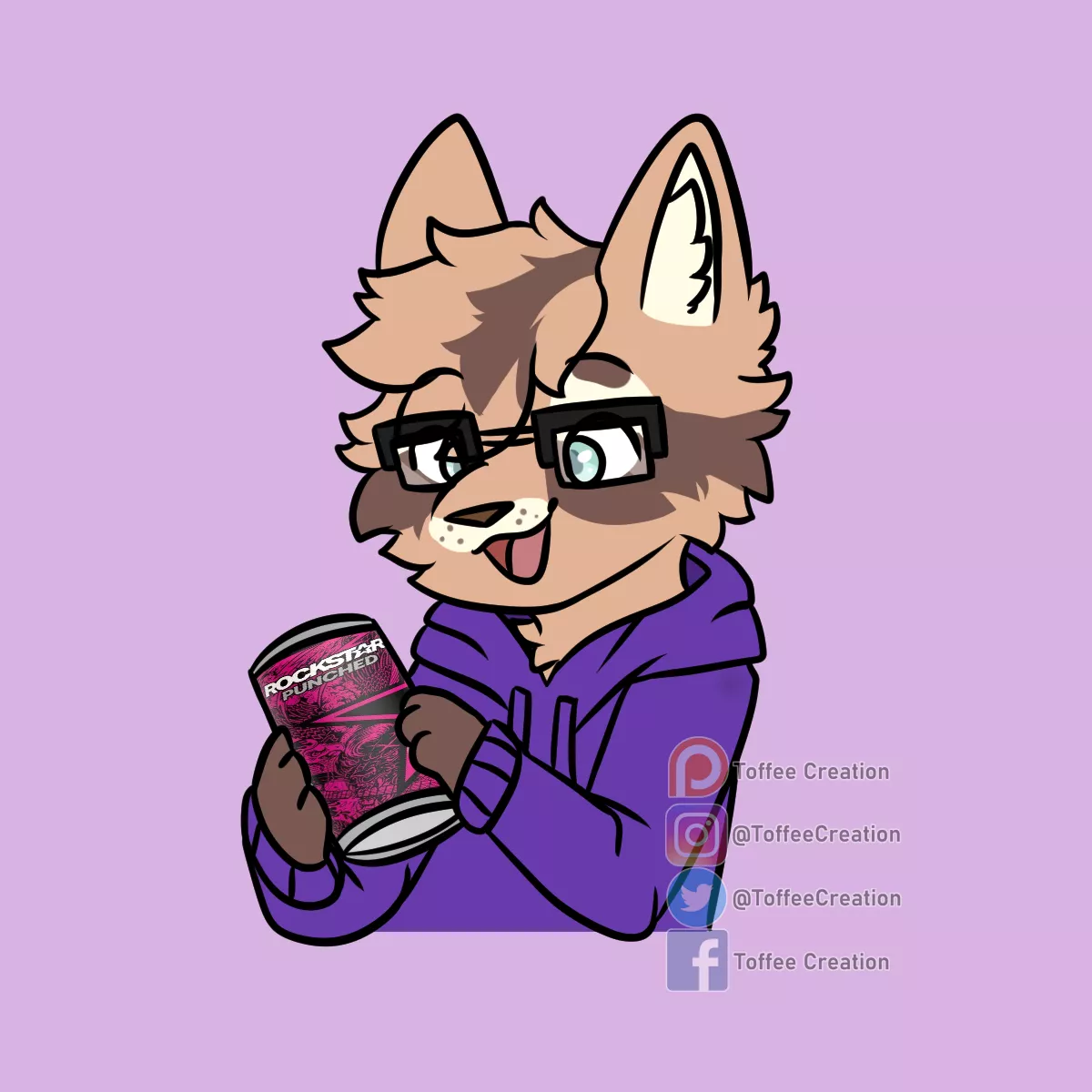 Admiring one's favourite drink :3 [These drinks themed YCH are still open :D] posted by ToffeeCreation