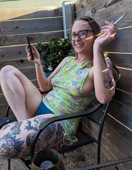 Afternoon smoke by chappiesworld74