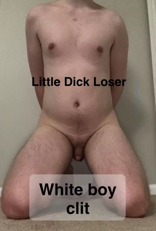 Am I Considered a Sissy With This Tiny Clit? 🥺 by ExposedWhiteBoy