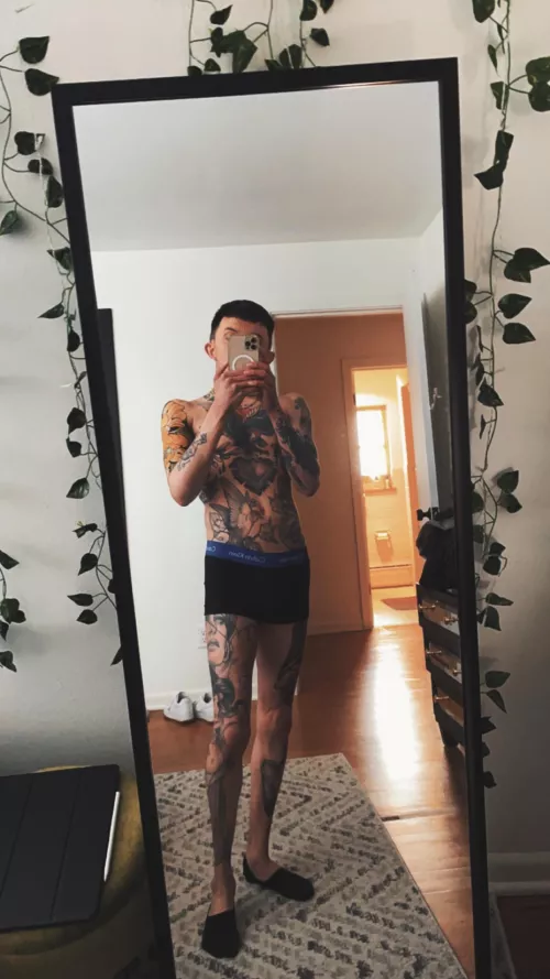 Any love for skinny guys? by nsfwtattoo