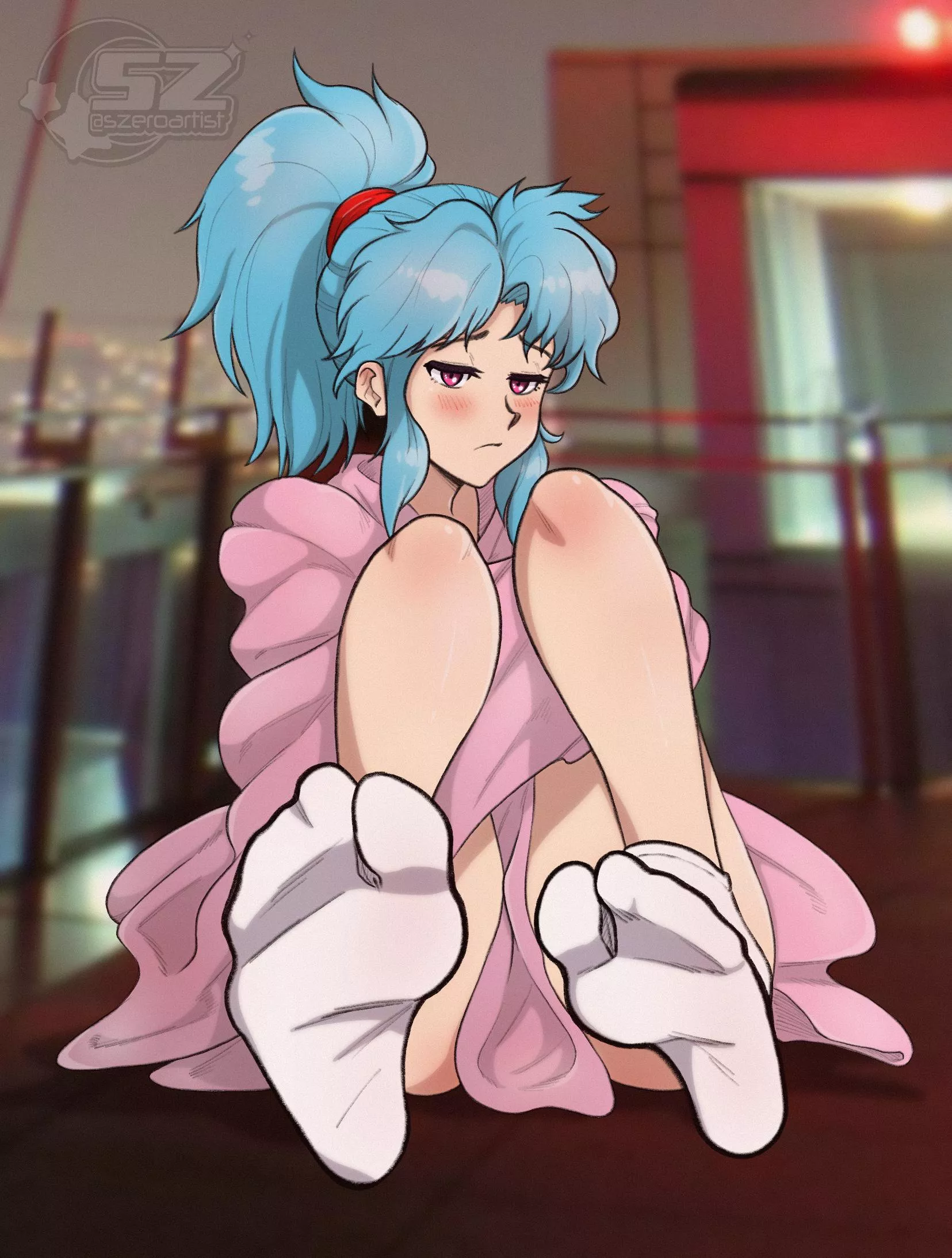 Botan (Yuyu Hakusho) [Artist: Szeroartist] posted by ComaOfSouls