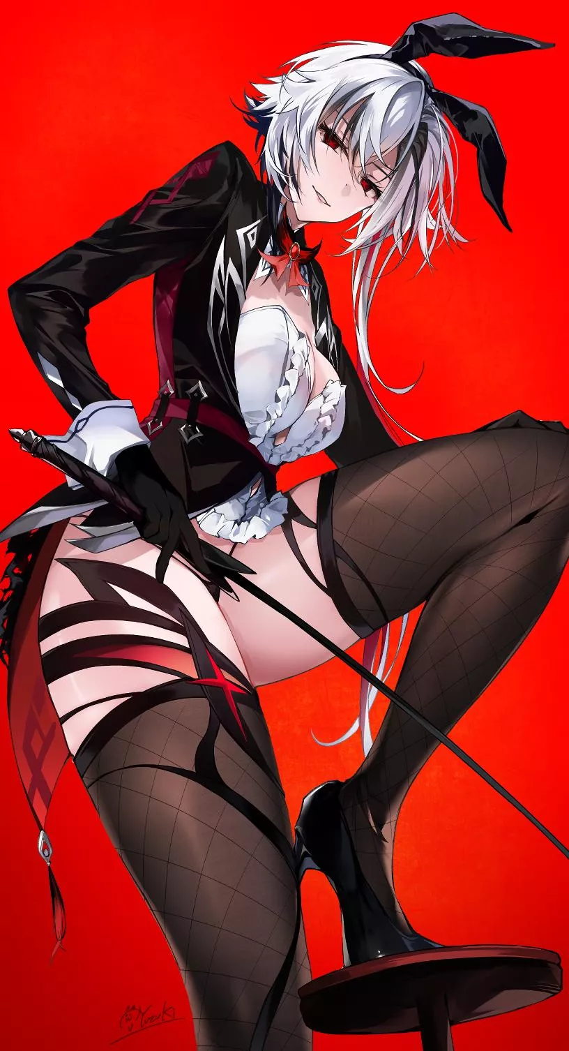 Bunny Arlecchino [Genshin Impact] posted by xSoulsaber