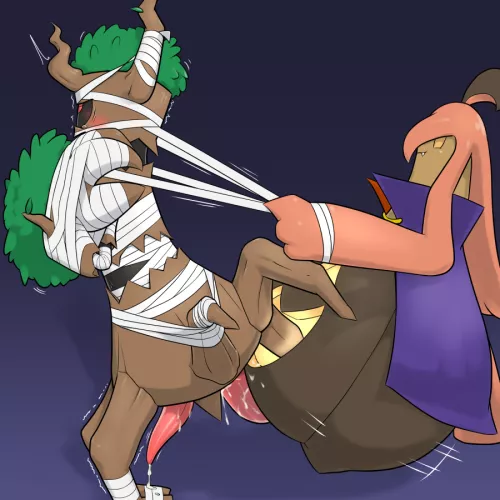 Catch them all challenge #709 - Trevenant (apc) by Red_Gaymer