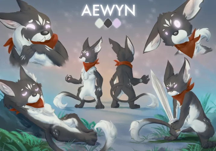 [Comm] Aewyn Ref Sheet @Stampmats by StampmatS