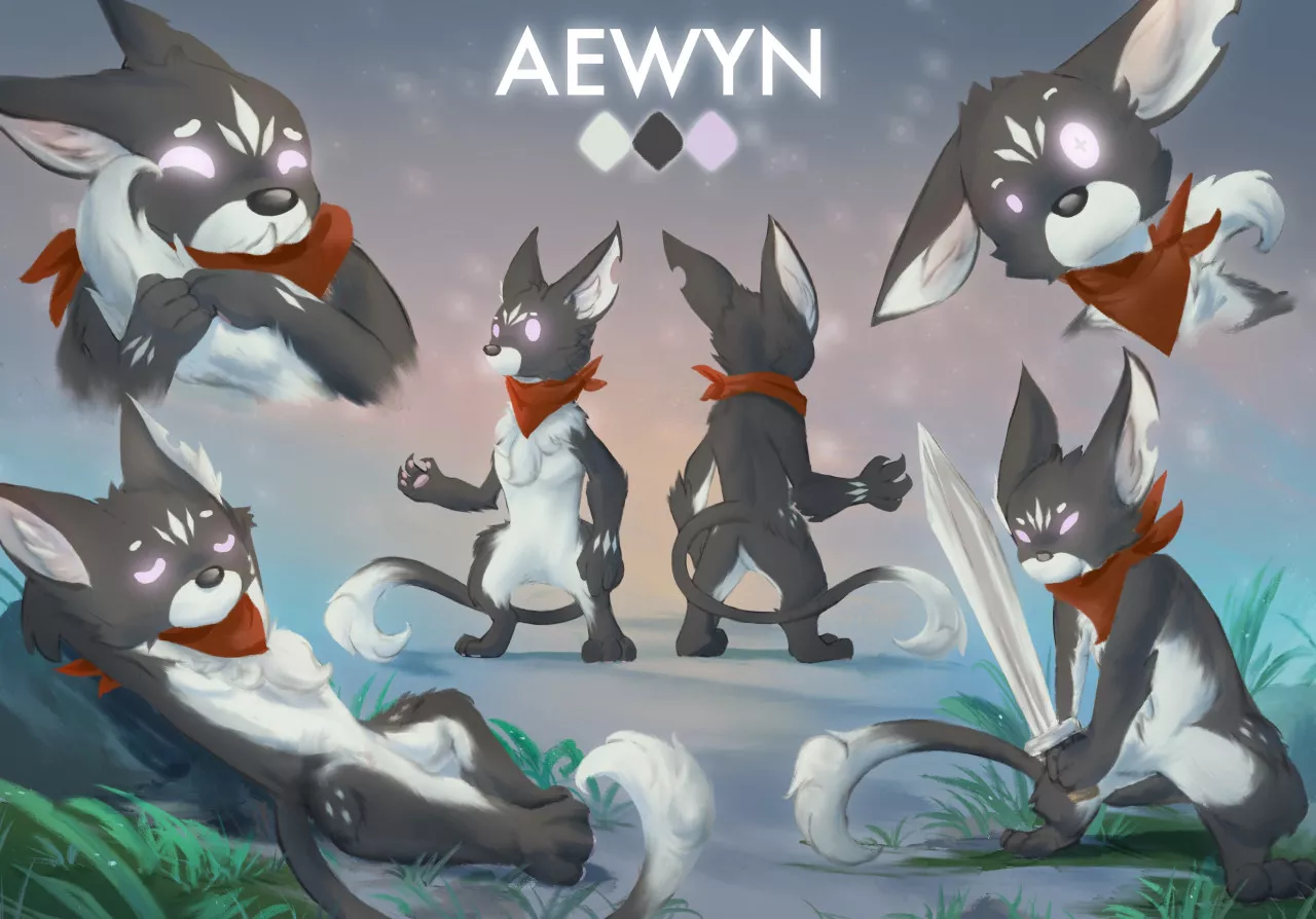 [Comm] Aewyn Ref Sheet @Stampmats posted by StampmatS