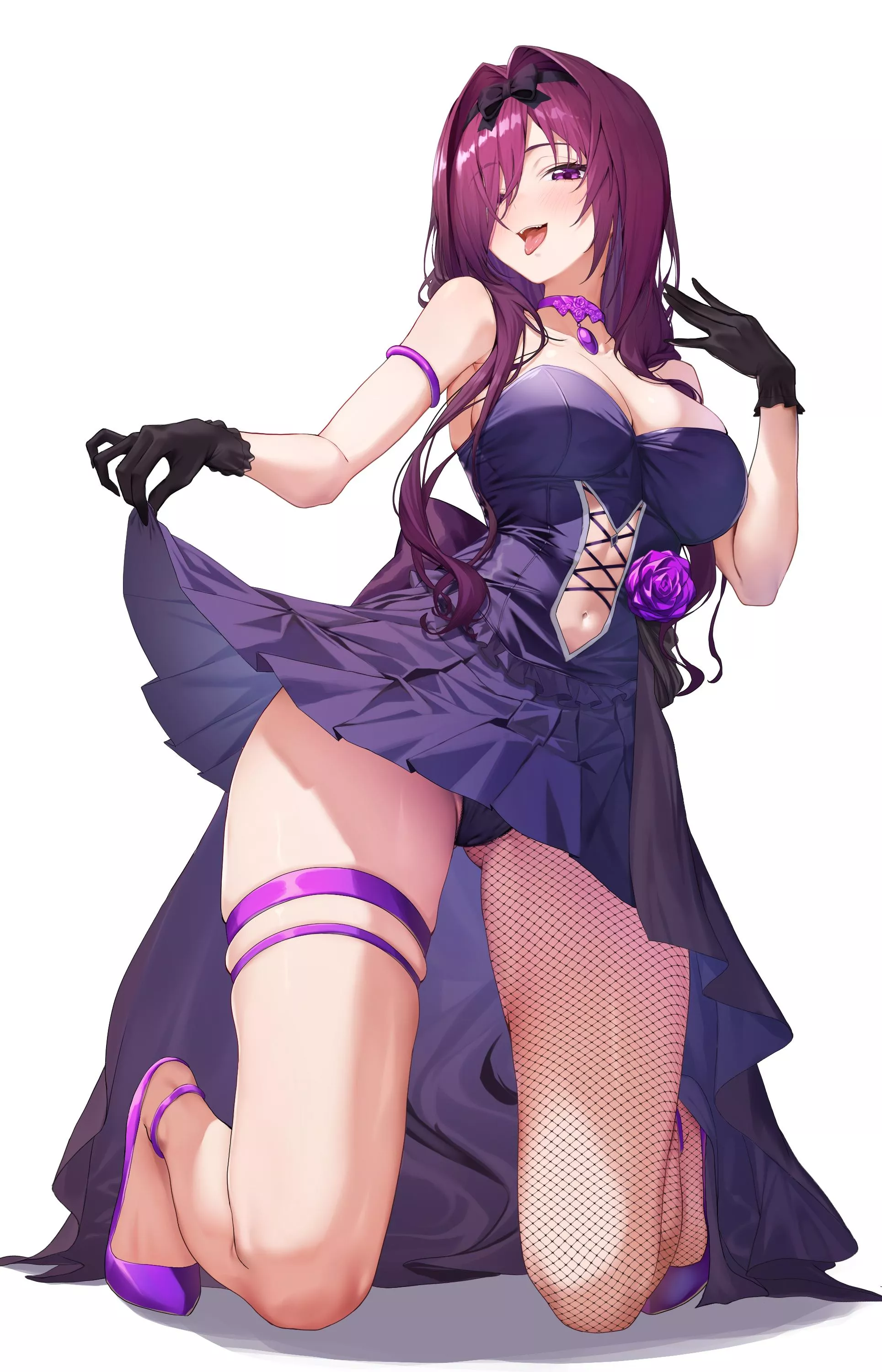 Dark Purple Dress  posted by CheetahSperm18