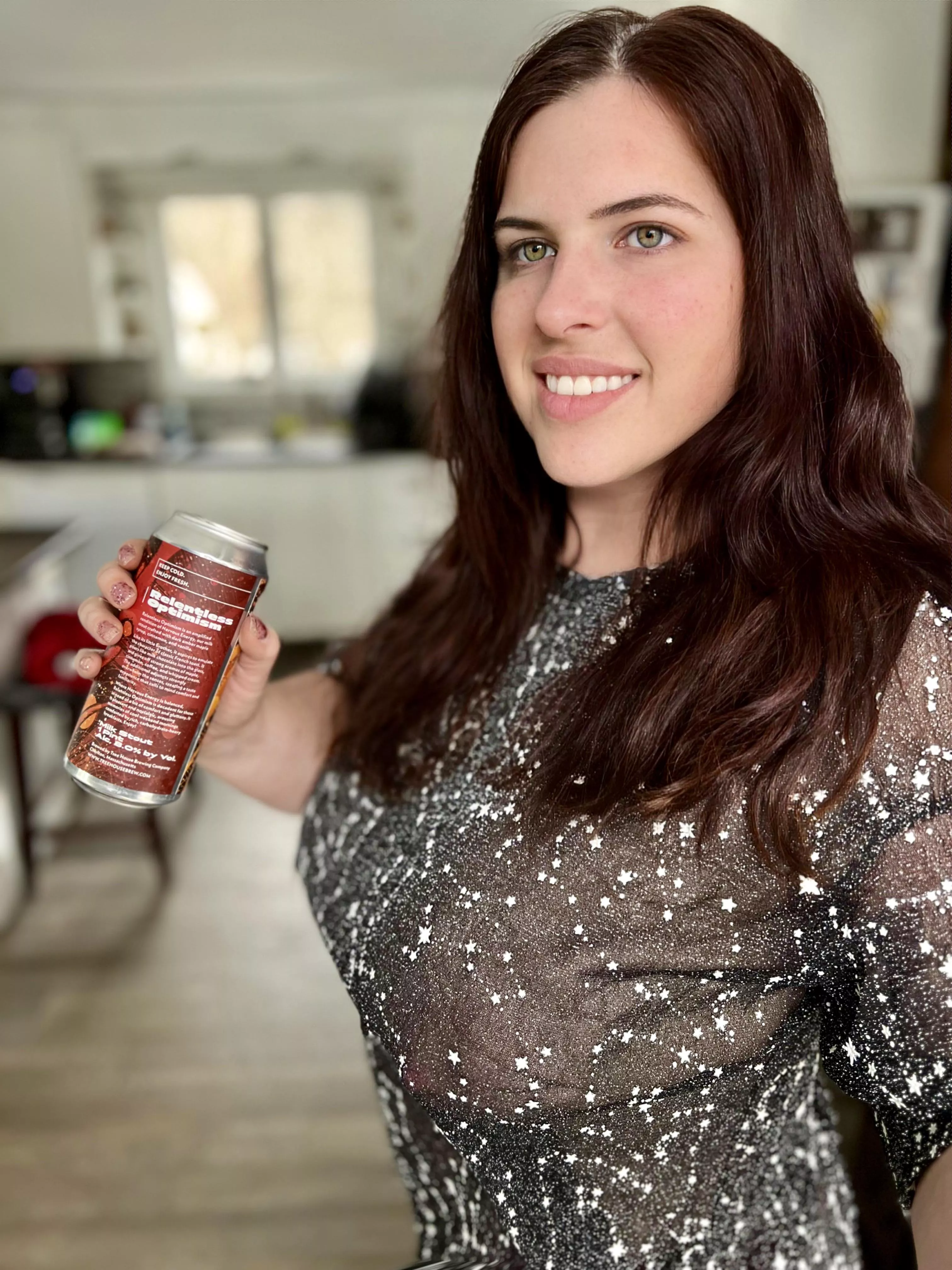 Drinking a Treehouse Stout, Relentless Optimism. Sooooo good. posted by Granitestaterxxx