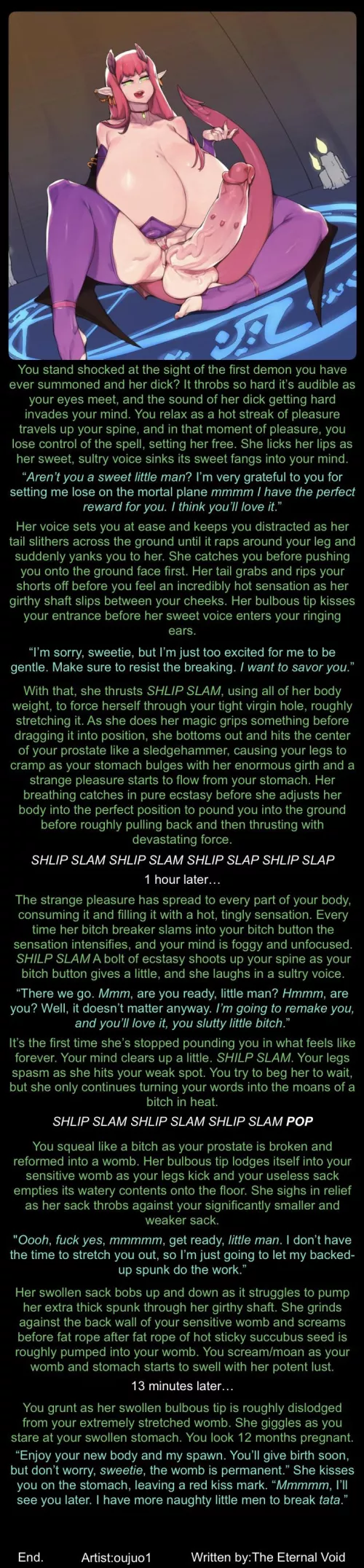 Failed Summoning [rough] [noncon] [impreg] (Artist:oujuo1) :3 by The_EternalVoid