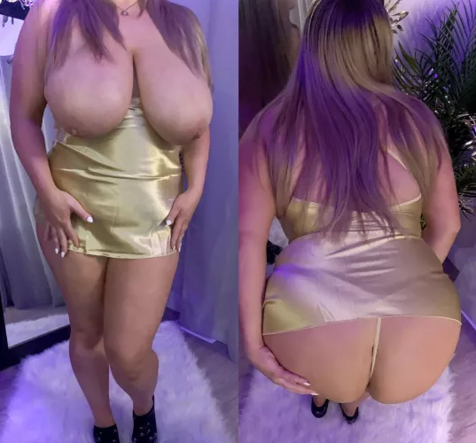 Feeling juicy, try a taste  by Bustyhousewifey