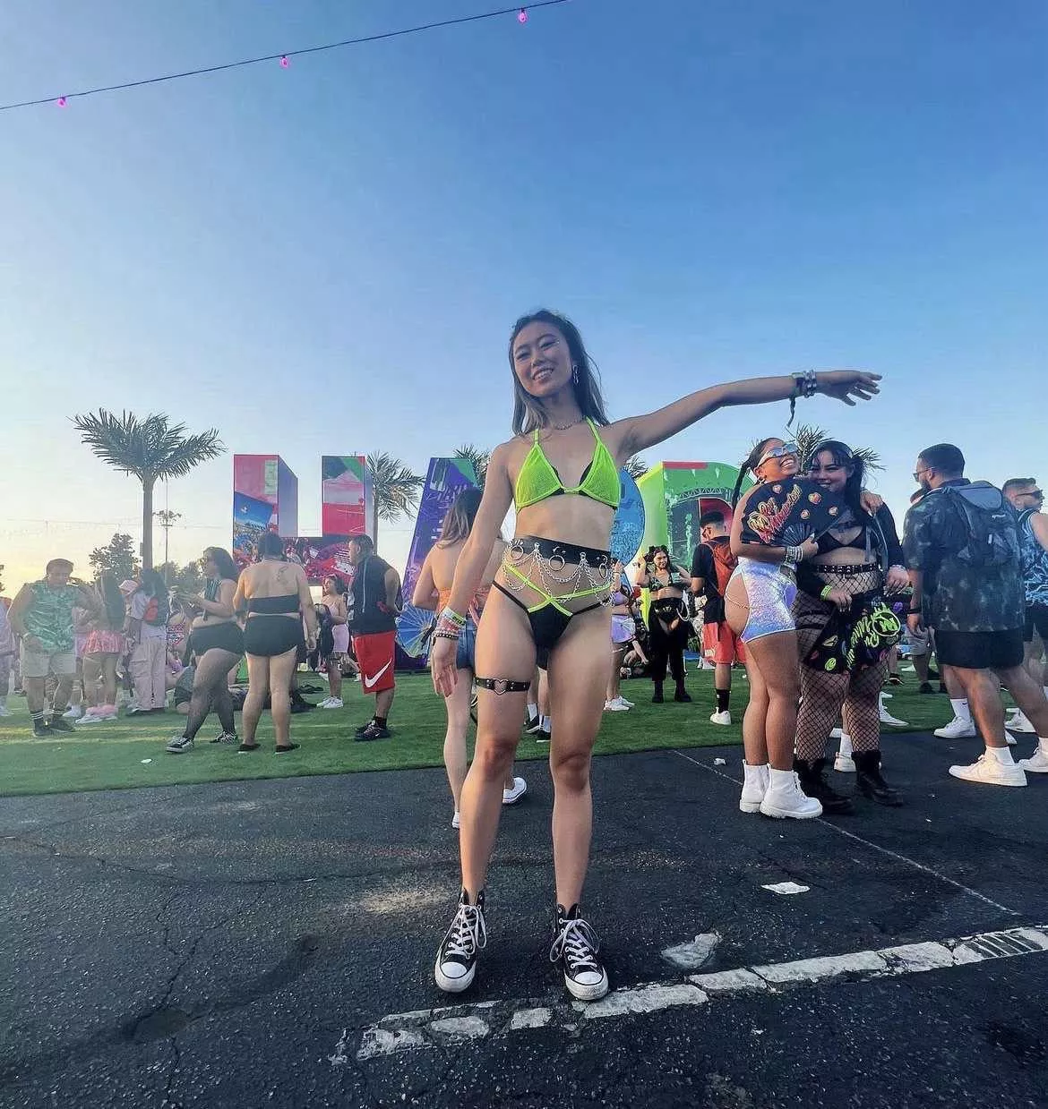 Gooning jerking edging and jizzing to this little Asian raver right now! posted by LetsCrushStep2