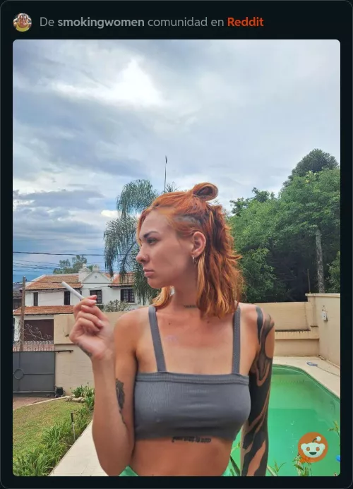 Hi honey can you imagine seeing me smoking? by lunita2024