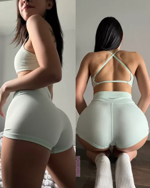 I think the squats are finally paying off 🥲 by KorchiBae