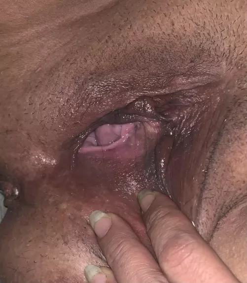 Im making progress with my gape. by Ambitious-Passion523