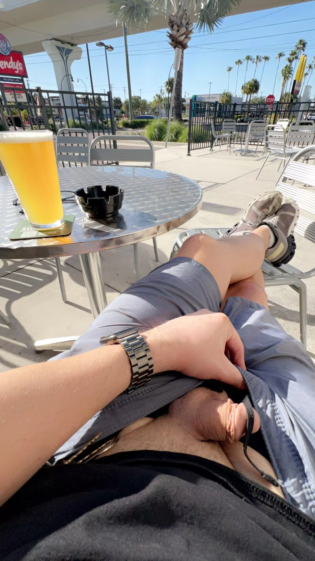 It’s mostly cause of the way I’m sitting, but he’s not the biggest, although he has a big personality 😏 posted by Giggling_Lizard