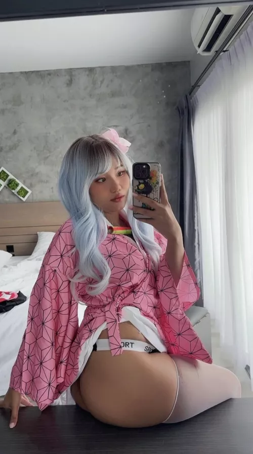 Nezuko chan by amino_kung by amino_kung