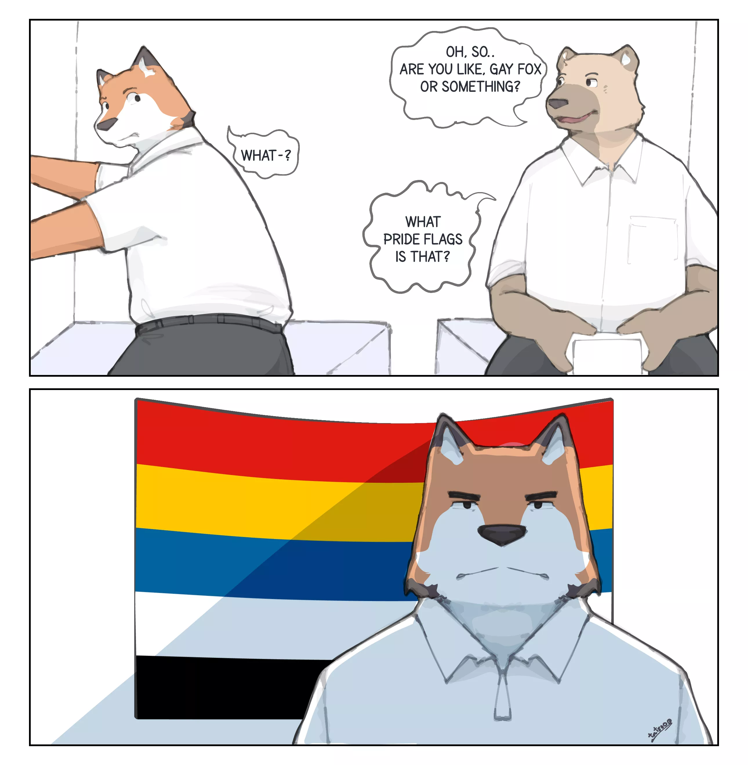 Nice pride flags (OC)  posted by Okami_Tatsuo