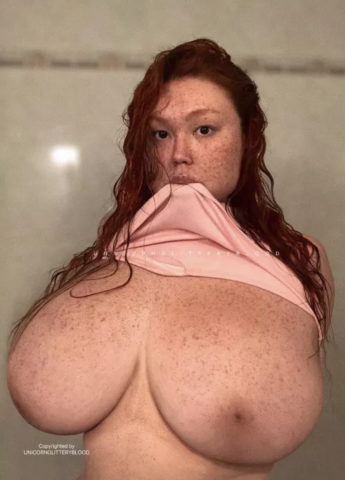 [OC] are my nipples too small for my boobs? by Unicornglitteryblood